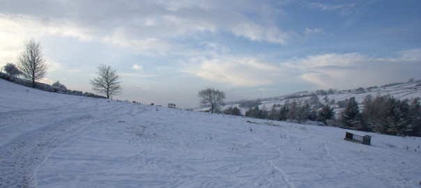 Worth Valley in the Snow by John Sargent